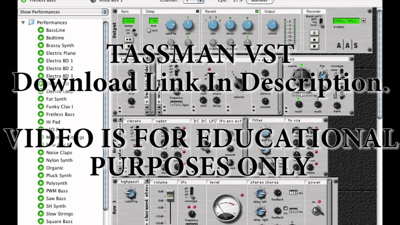 Tassman 4 Vst Download
